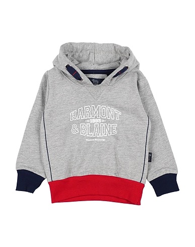 HARMONT & BLAINE Hooded sweatshirt Grey 100% Cotton
