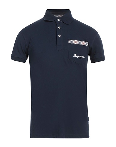 AQUASCUTUM ACTIVE Poloshirt Nachtblau 100% Baumwolle