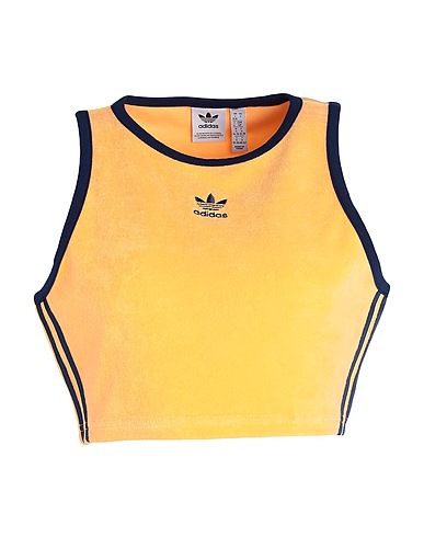 ADIDAS ORIGINALS Top TERRY CROP TANK
 Mandarino 80% Cotone riciclato, 20% Poliestere riciclato