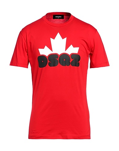 DSQUARED2 Ｔシャツ レッド コットン 100%