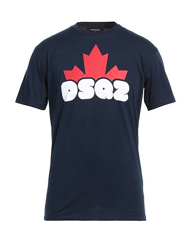 DSQUARED2 T-shirt Midnight blue 100% Cotton