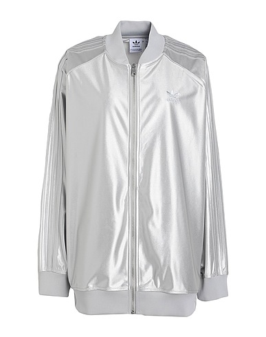 ADIDAS ORIGINALS Sweatshirt CS SST TRKTOP
 Light grey 100% Recycled polyester