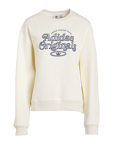 ADIDAS ORIGINALS Sweatshirt GRX SWEATSHIRT
 Ivory 67% Cotton, 33% Recycled polyester