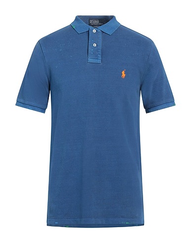 POLO RALPH LAUREN Polo shirt Blue 100% Cotton