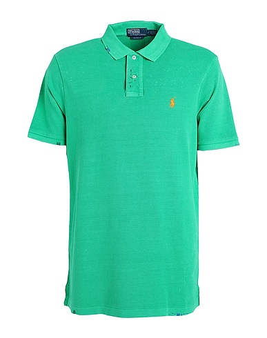 POLO RALPH LAUREN Poloshirt Grün 100% Baumwolle
