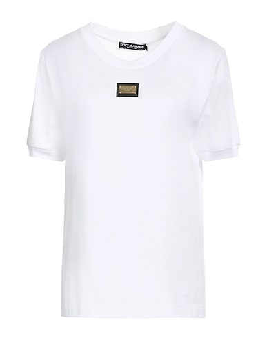 DOLCE&GABBANA Basic T-Shirt White 100% Cotton