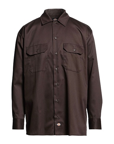 DICKIES Camicia tinta unita ICONS Testa di moro 65% Poliestere, 35% Cotone