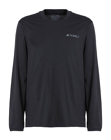ADIDAS T-shirt XPL LOGO LS
 Black 80% Organic cotton, 20% Lyocell