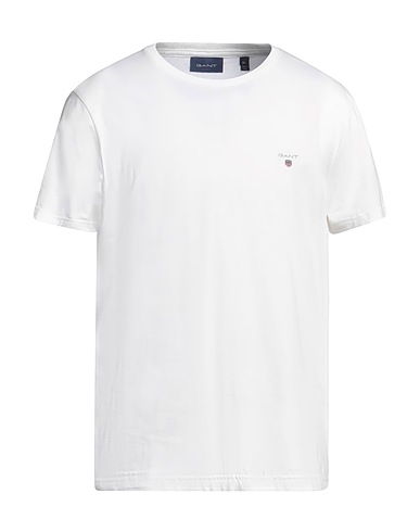 GANT T-shirt Bianco 100% Cotone