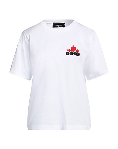DSQUARED2 T-Shirt Weiß 100% Baumwolle