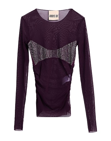 ANIYE BY Top Plum 100% Polyamide, Elastane