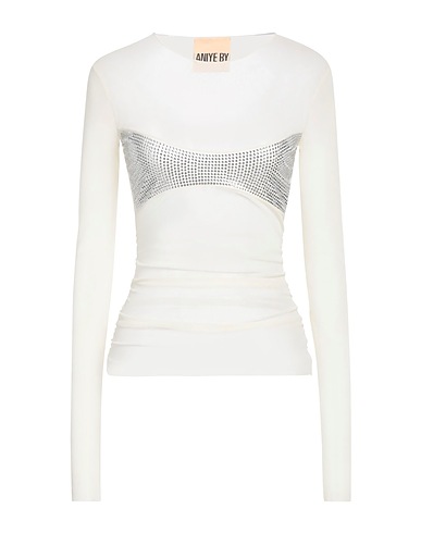 ANIYE BY Top Ivory 100% Polyamide, Elastane