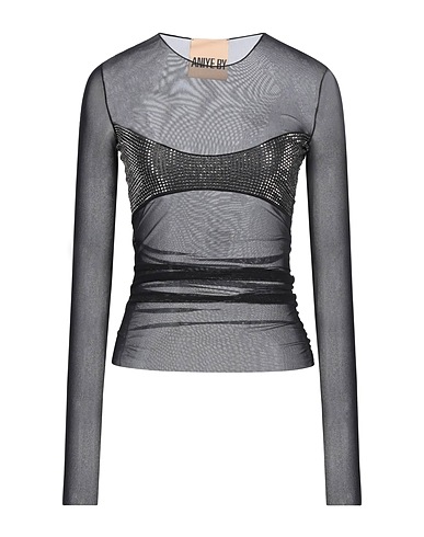 ANIYE BY Top Nero 100% Poliammide, Elastan