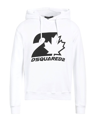 DSQUARED2 Φούτερ Λευκό 100% Βαμβάκι
