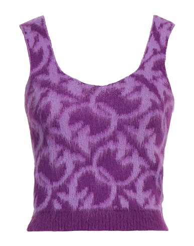 PINKO Top Mauve 45% Acrylic, 35% Polyamide, 20% Alpaca wool