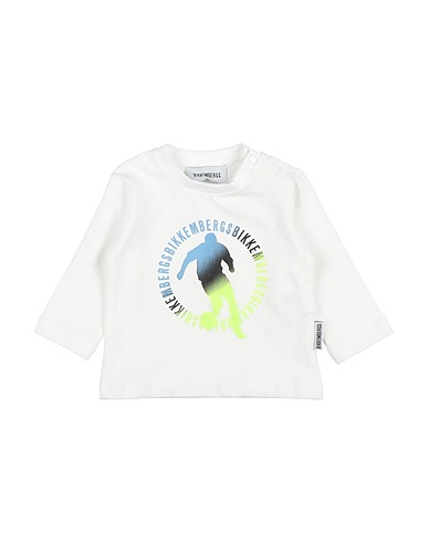 BIKKEMBERGS T-Shirt Weiß 95% Baumwolle, 5% Elastan