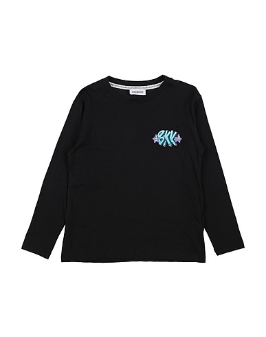 BIKKEMBERGS T-shirt Nero 100% Cotone