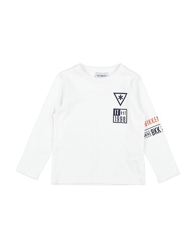 BIKKEMBERGS T-shirt White 100% Cotton