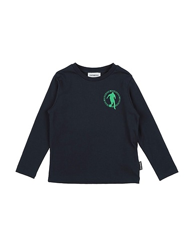 BIKKEMBERGS T-shirt Midnight blue 100% Cotton