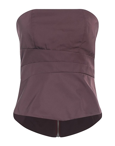 VIRNA DRÒ Top Plum 100% Polyester