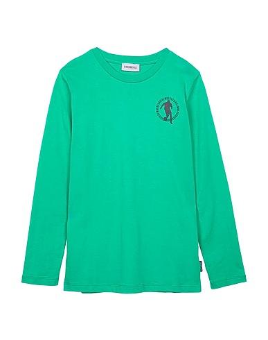 BIKKEMBERGS T-shirt Green 100% Cotton