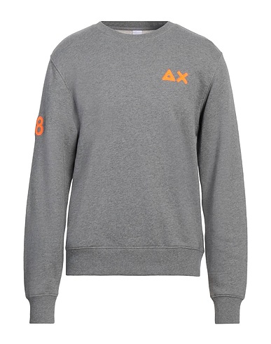 SUN 68 Sweatshirt Grey 100% Cotton