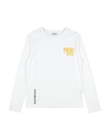 BIKKEMBERGS T-shirt White 100% Paper