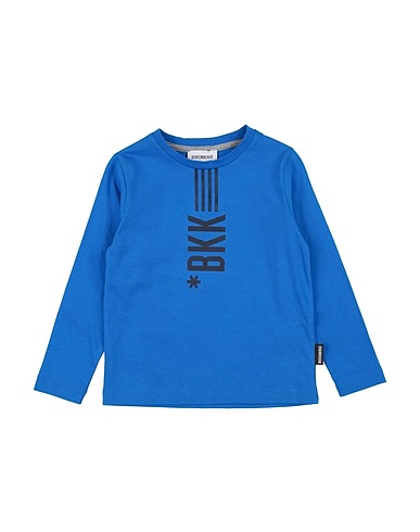 BIKKEMBERGS T-shirt Azure 100% Cotton