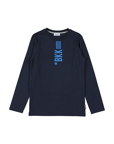 BIKKEMBERGS T-shirt Blu notte 100% Cotone