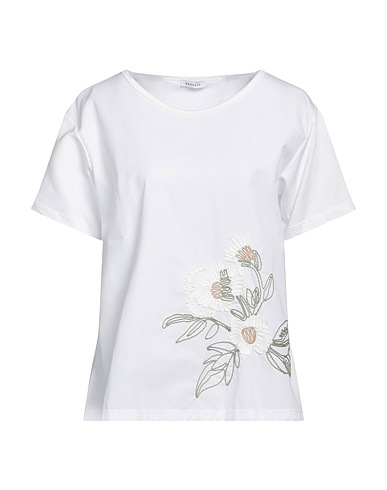 ROSSO35 Top White 100% Cotton