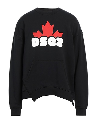 DSQUARED2 Sweatshirt Black 100% Cotton