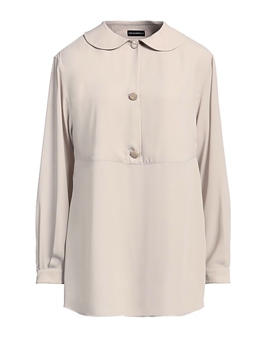 EMPORIO ARMANI Top Tortora 100% Poliestere