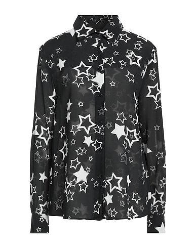 PINKO Hemden und Blusen mit Muster NERO 100% Viskose