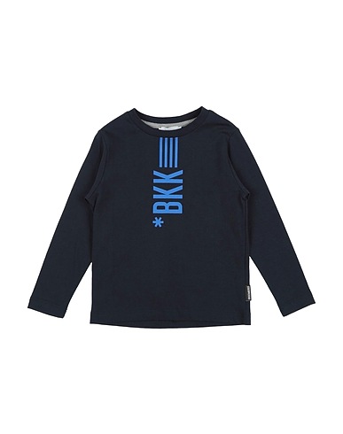 BIKKEMBERGS T-shirt Blu notte 100% Cotone