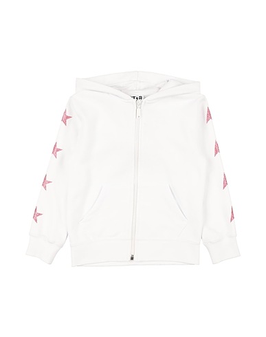 GOLDEN GOOSE Sweatshirt BIANCO 100% Baumwolle, Elastan