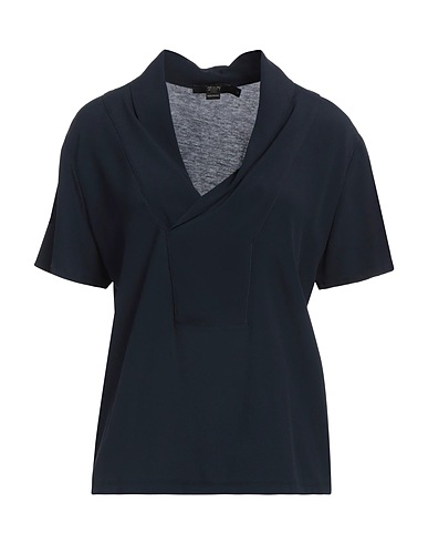 SEVENTY VENEZIA Top Midnight blue 50% Cotton, 50% Modal, Acetate, Silk