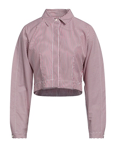 RAG & BONE Striped shirt Burgundy 100% Cotton