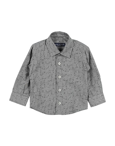 MANUELL & FRANK Patterned shirt Lead 100% Cotton