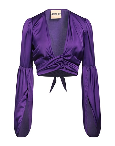 ANIYE BY Top Purple 96% Polyester, 4% Elastane