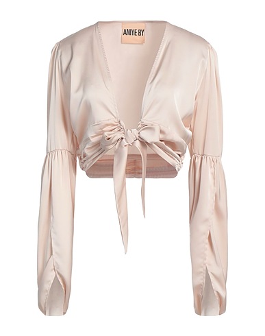 ANIYE BY Top Beige 96% Polyester, 4% Élasthanne