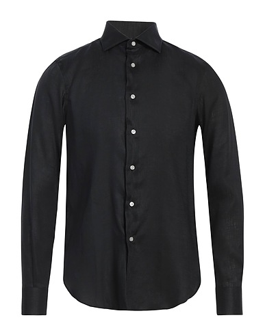 MATTABISCH Linen shirt Black 100% Linen