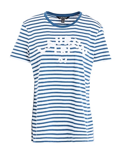 LAUREN RALPH LAUREN T-shirt Navy blue 100% Cotton