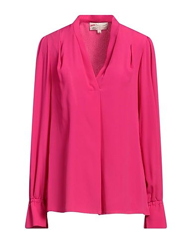 MAISON COMMON Top Fuchsia 62% Acetate, 38% Silk