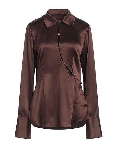 SIR. Silk shirts & blouses Chocolate brown 100% Silk