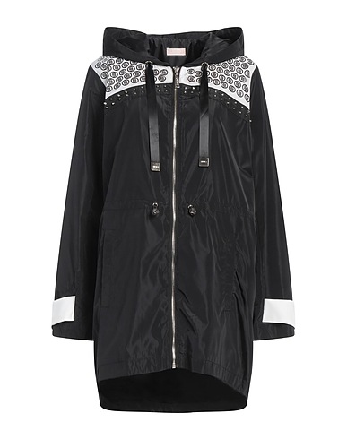 LIU •JO Full-length jacket Black 100% Polyester