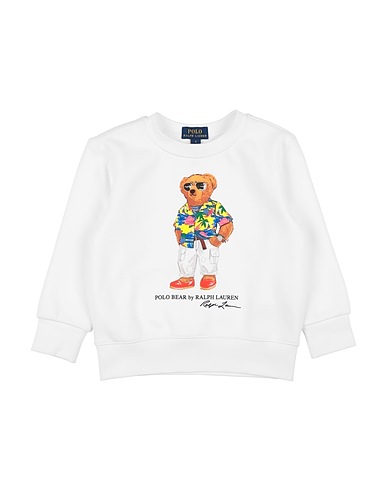 POLO RALPH LAUREN Φούτερ LSCNM4-KNIT SHIRTS-SWEATSHIRT
 Λευκό 70% Βαμβάκι, 30% Πολυεστέρας, Ελαστάνη