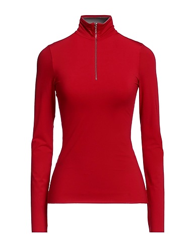 TORY BURCH T-shirt Red 88% Polyamide, 12% Elastane