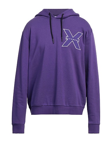 RICHMOND X Hooded track jacket  Purple 100% Cotton