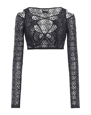 VERSACE JEANS COUTURE Top 90% Polyamide, 10% Elastane