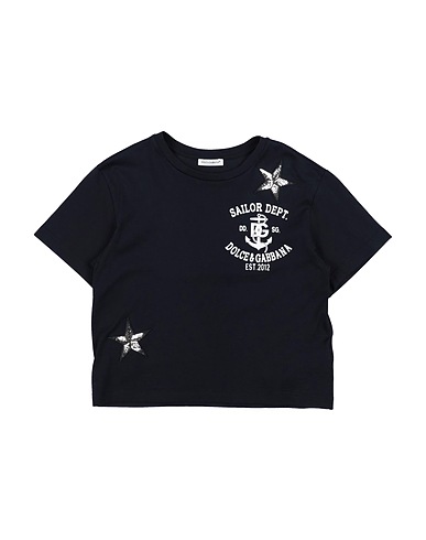 DOLCE&GABBANA T-shirt Midnight blue 100% Cotton